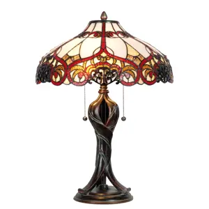 Produkt Stolní lampa Tiffany - Ø 41*56 cm  Clayre & Eef