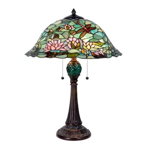 Produkt Stolní lampa Tiffany POND - Ø 47*60 cm  Clayre & Eef