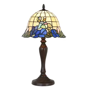 Produkt Stolní lampa Tiffany Robinetta - 29x53 cm E27/max 1x60W Clayre & Eef