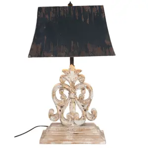 Produkt Stolní vintage lampa II - 40*28*67 cm Clayre & Eef