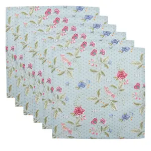 Produkt Textilní ubrousek Bloom Like Wildflowers - 40*40 cm - sada 6ks Clayre & Eef