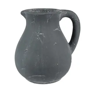 Produkt Tmavě šedý dekorativní džbán Édith L - 22*18*23 cm Clayre & Eef