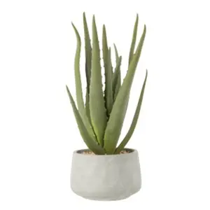 Umělá Aloe v květináči - 25*35 cm J-Line by Jolipa