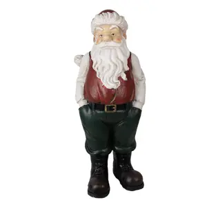 Produkt Vánoční dekorace socha Santa - 26*25*51 cm Clayre & Eef