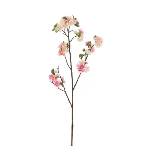 Produkt Větvička s růžovými květy Blossom - 22*5*82 cm J-Line by Jolipa