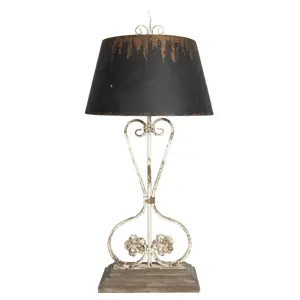 Produkt Vintage stolní lampa s patinou Tristram - 48*48*105 cm E27/max 1*60W Clayre & Eef