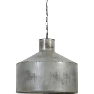 Produkt Závěsné světlo Lenny vintage stříbrné - Ø48*45 cm Light & Living