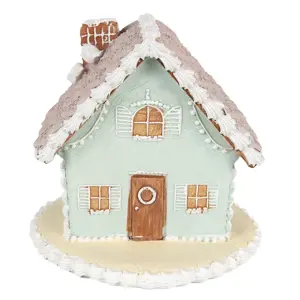 Produkt Zelená perníková chaloupka Gingerbread House - 13*13*12 cm Clayre & Eef