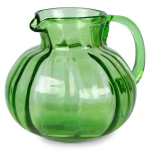 Produkt Zelený skleněný džbán The Emeralds - Ø 16*15cm/ 1400ml HKLIVING