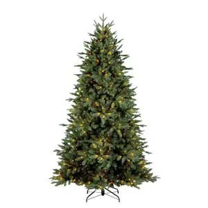 Produkt Zelený vánoční stromek s led světýlky Christmas Tree - Ø 119*210cm Clayre & Eef